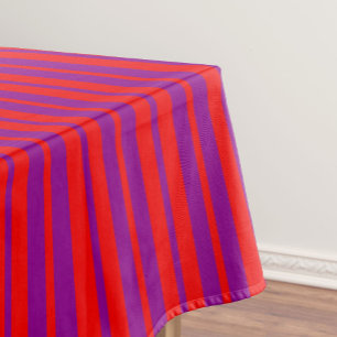 Toalha De Mesa Design de Padrão de Na moda de Púrpura Vermelha