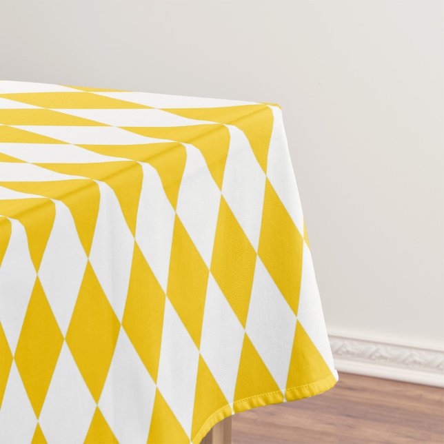 Toalha De Mesa Design de Verificadores de Ouros de Harlequin Bran (Criador carregado)