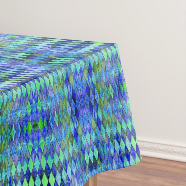 Toalha De Mesa Design de vidro retido (Posição Original)