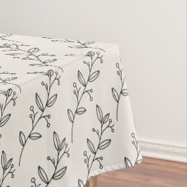 Toalha De Mesa DESIGN EDITÁVEL de casamento minimalista natural o