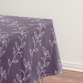 Toalha De Mesa DESIGN EDITÁVEL de casamento minimalista natural o