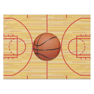 Toalha De Mesa Design Tablecloth do Tribunal de Basquete