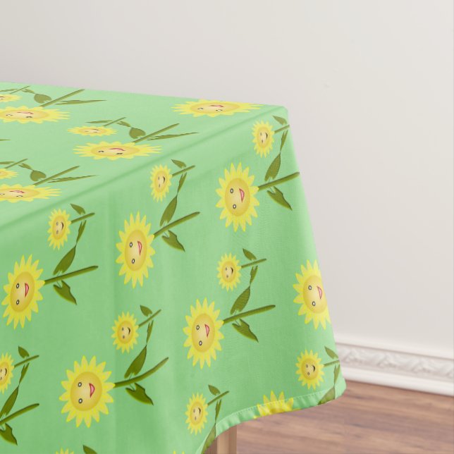 Toalha De Mesa Dia de as mães Girassóis (Posição Original)