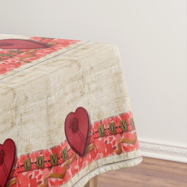 Toalha De Mesa Dia de os namorados de Tablecloth (Posição Original)