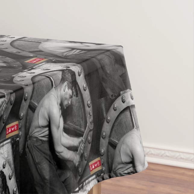 Toalha De Mesa Dia de os namorados Tablecloth (Posição Original)