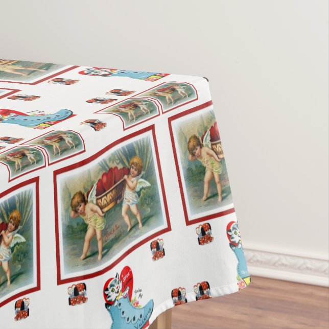 Toalha De Mesa Dia de os namorados Tablecloth (Posição Original)