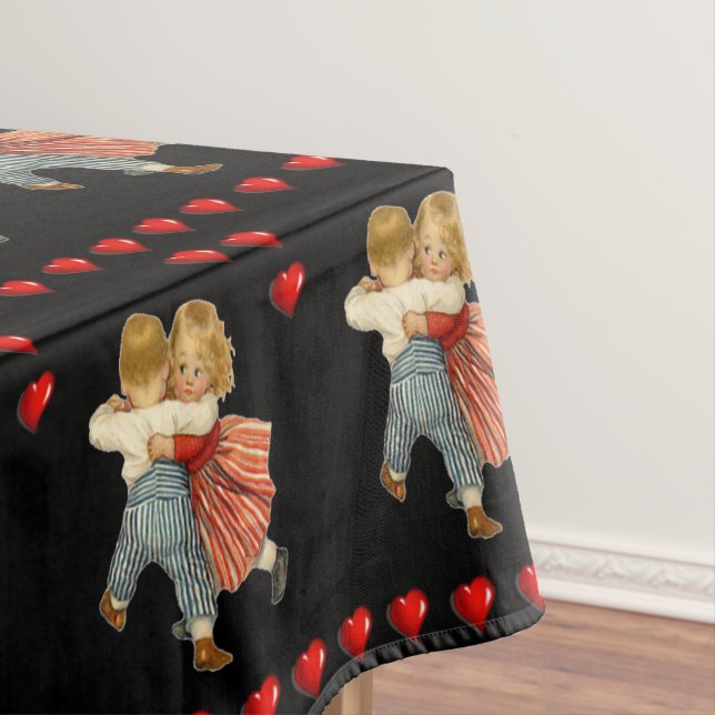 Toalha De Mesa Dia de os namorados Tablecloth (Posição Original)