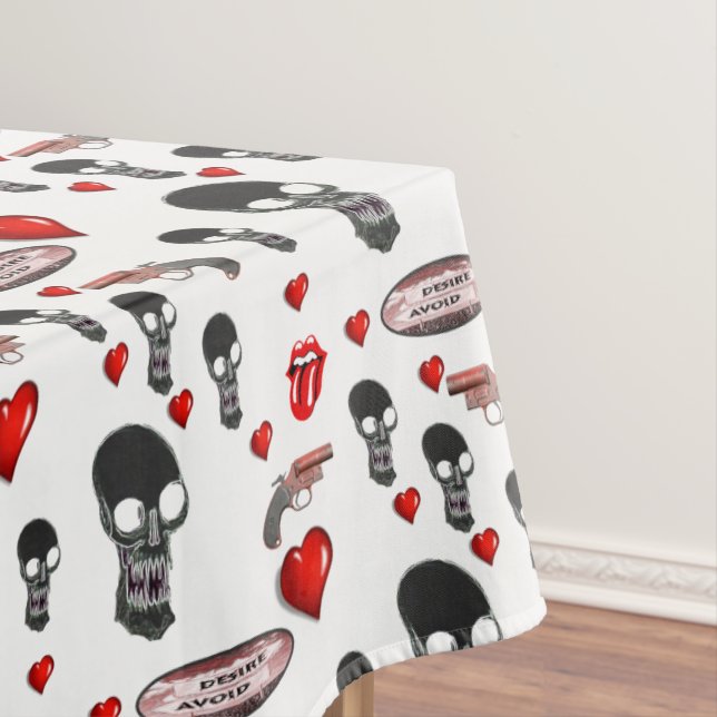 Toalha De Mesa Dia de os namorados Tablecloth (Posição Original)