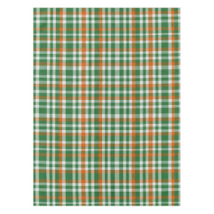 Toalha De Mesa Dia de São Patrick Irlanda Bandeira colorido gingh