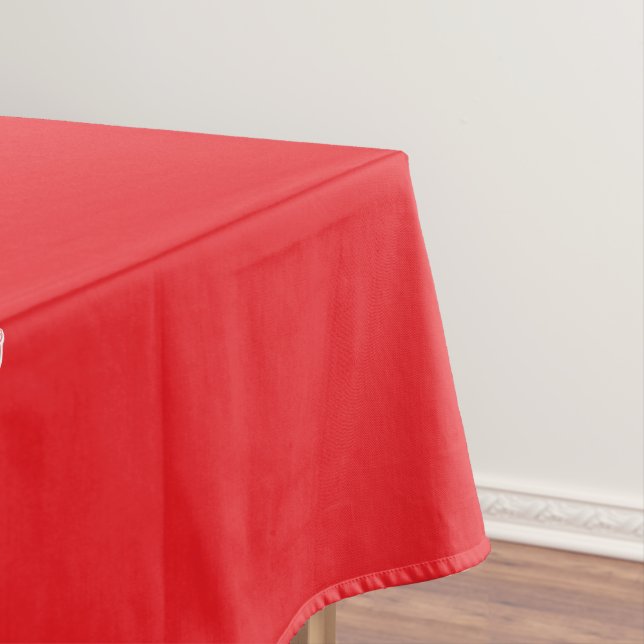 Toalha de mesa Dia dos Namorados Vermelho (Posição Original)