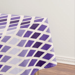 Toalha De Mesa Diamante violeta Ombre