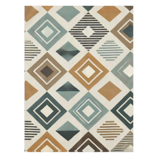 Toalha De Mesa Diamantes Modernos do Século médio