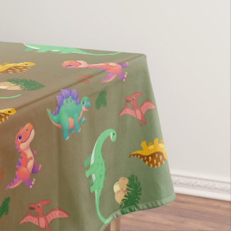 Toalha de Mesa Dinossauro e Ovos de Dinossauro Ton