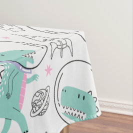Toalha De Mesa Dinossauros Espaciais, Dinossauros Cutos, Navio Es