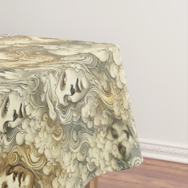 Toalha De Mesa Dissipação Eoral - Padrão Gótico Grande (Posição Original)