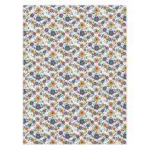 Ditzy Folk Art Retro Daisy, de 70 anos, em Jewel T