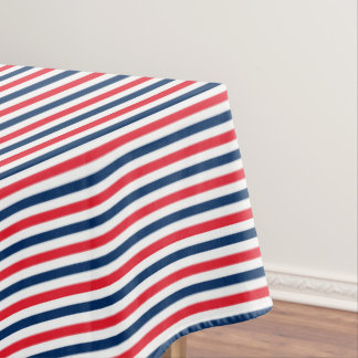 Toalha De Mesa Diversão Vermelho Branco e Azul Celebração Patriót