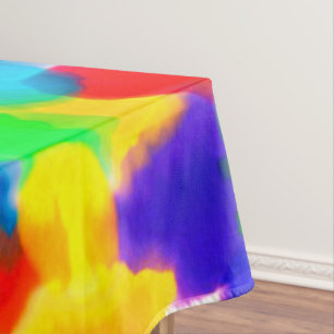 Toalha De Mesa Divisor de cores do arco-íris