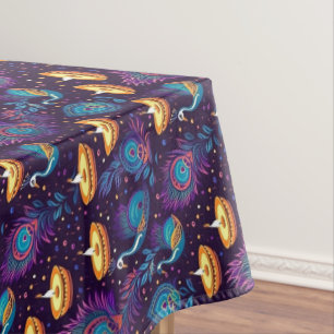 Toalha De Mesa Diwali Midnight Serenity