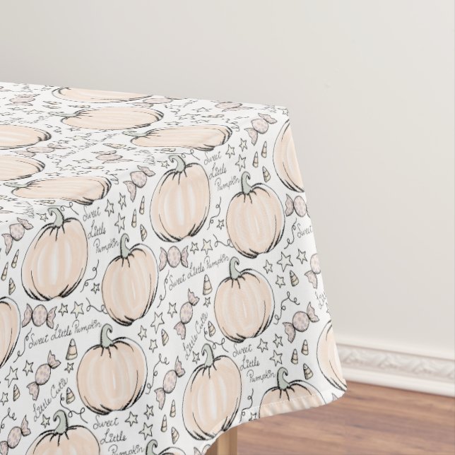 Toalha De Mesa Doce Pequeno Pastel Pastel Halloween (Posição Original)