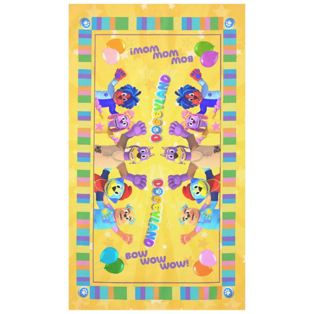 Toalha De Mesa Doggyland Tablecloth (Frente)