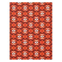 Toalha De Mesa Dois Corações Laranja