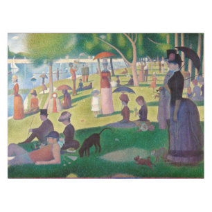 Toalha De Mesa Domingo na pintura de La Grande Jatte Seurat