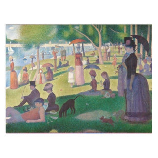 Toalha De Mesa Domingo na pintura de La Grande Jatte Seurat