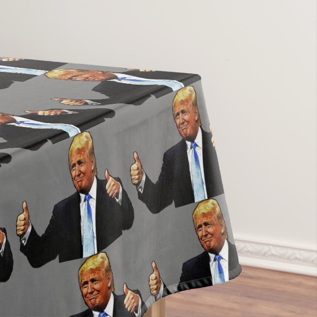 TOALHA DE MESA DONALD TRUMP TABLECLOTH (Posição Original)