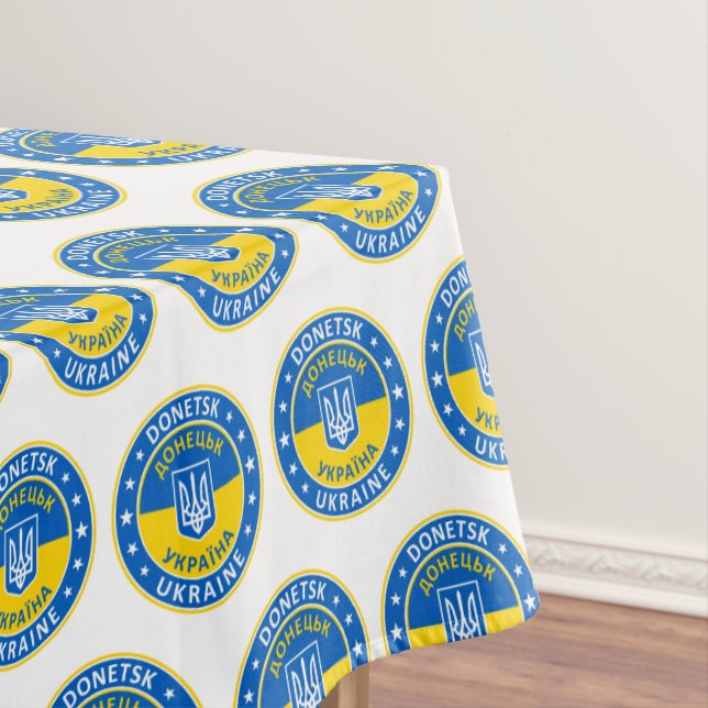 Toalha De Mesa Donetsk Ucrânia (Posição Original)