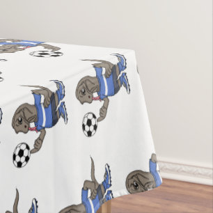 Toalha De Mesa Dragão Komodo engraçado bonito jogando cartoon d