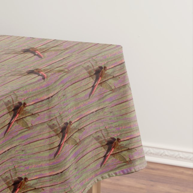 Toalha De Mesa Dragonfly Rustic (Posição Original)