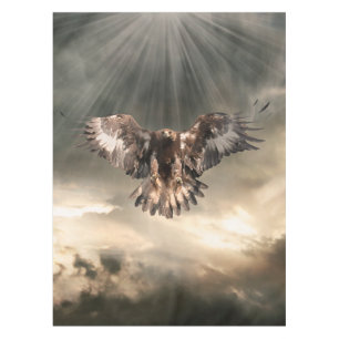 Toalha De Mesa Eagle dourado