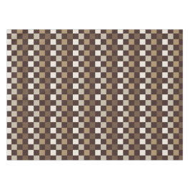 Toalha De Mesa Earthy minerals checkerboard pattern