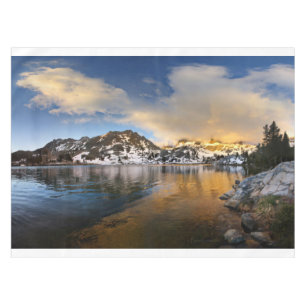 Toalha De Mesa Ediza Lake Sunset - Serra Nevada