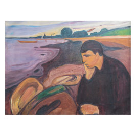 Toalha De Mesa Edvard Munch - Melancholy 1894