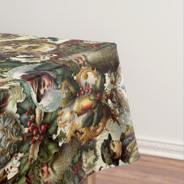 Toalha De Mesa Elegância Natalina Vitoriana