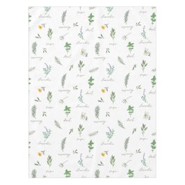 Toalha De Mesa Elegant Botanical Kitchen