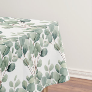 Toalha De Mesa Elegante Eucalyptus deixa Mesa verde