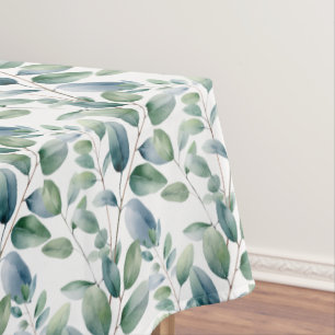 Toalha De Mesa Elegante Eucalyptus deixa Mesa verde