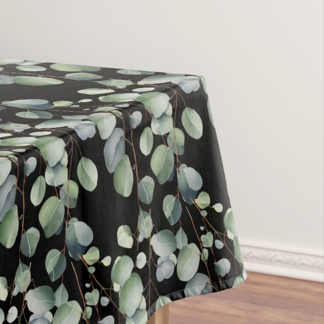 Toalha De Mesa Elegante Eucalyptus deixa Mesa verde (Posição Original)