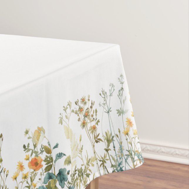 Toalha De Mesa Elegante Wildflower Tablecloth (Posição Original)