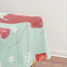 Toalha De Mesa Elementos de Natal Reindeer Elves