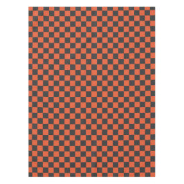 Toalha De Mesa Ember and ash checkerboard pattern
