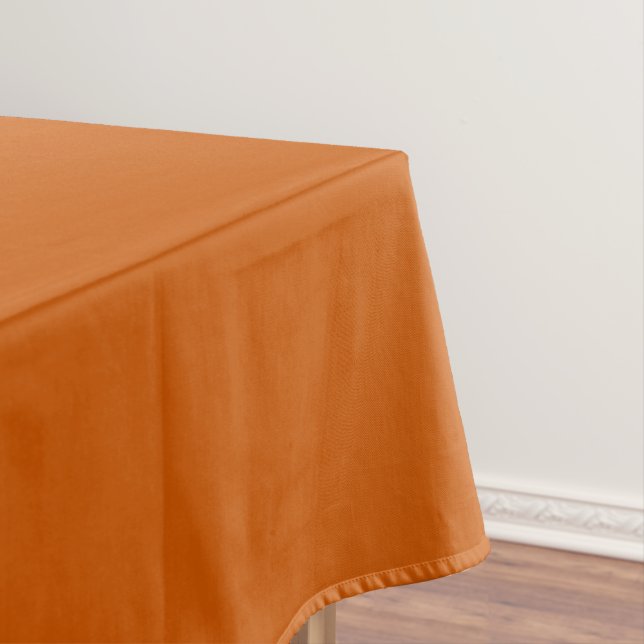 Toalha De Mesa Embutido Laranja-Ferrugem, presente para ele (Posição Original)