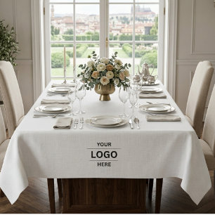 Toalha De Mesa Empresa de Logotipo Personalizado 4 Negócios Resta