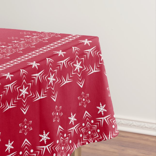 Toalha De Mesa Enfeites de natal (Posição Original)