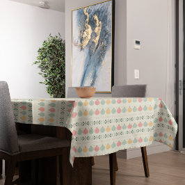 Toalha De Mesa Enfeites de Natal Pastel