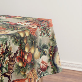 Toalha De Mesa Enfeites de Natal Vitorianos Antigos