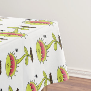 Toalha De Mesa Engraçado carnívoro Venus mosca cartoon